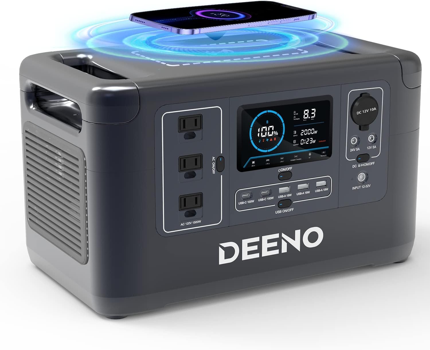 DEENO Portable Power Station X1500