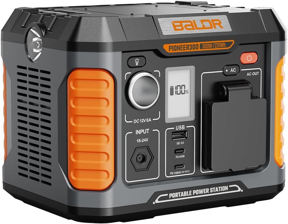 BALDR Portable Power Station 300W