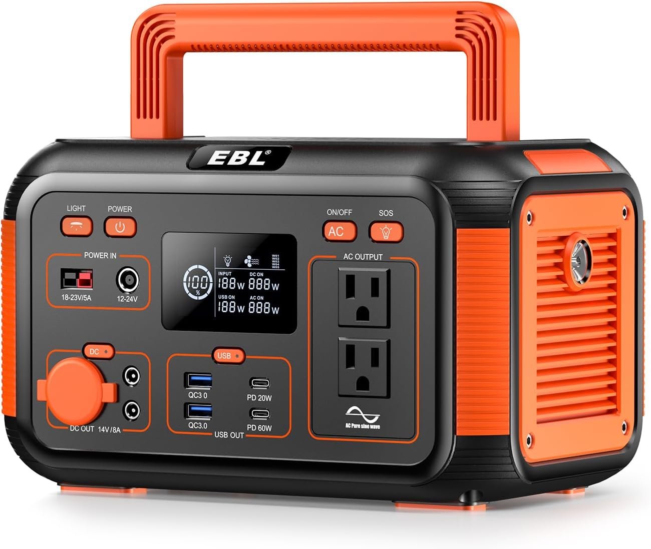 EBL Portable Power Station 300W