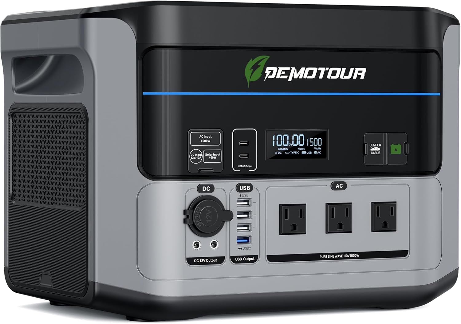 Demotour 1500 Portable Power Station