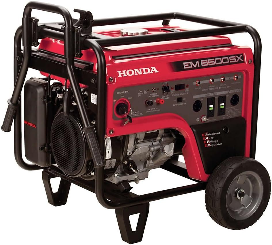 Honda EM6500S Generator with Electric Start