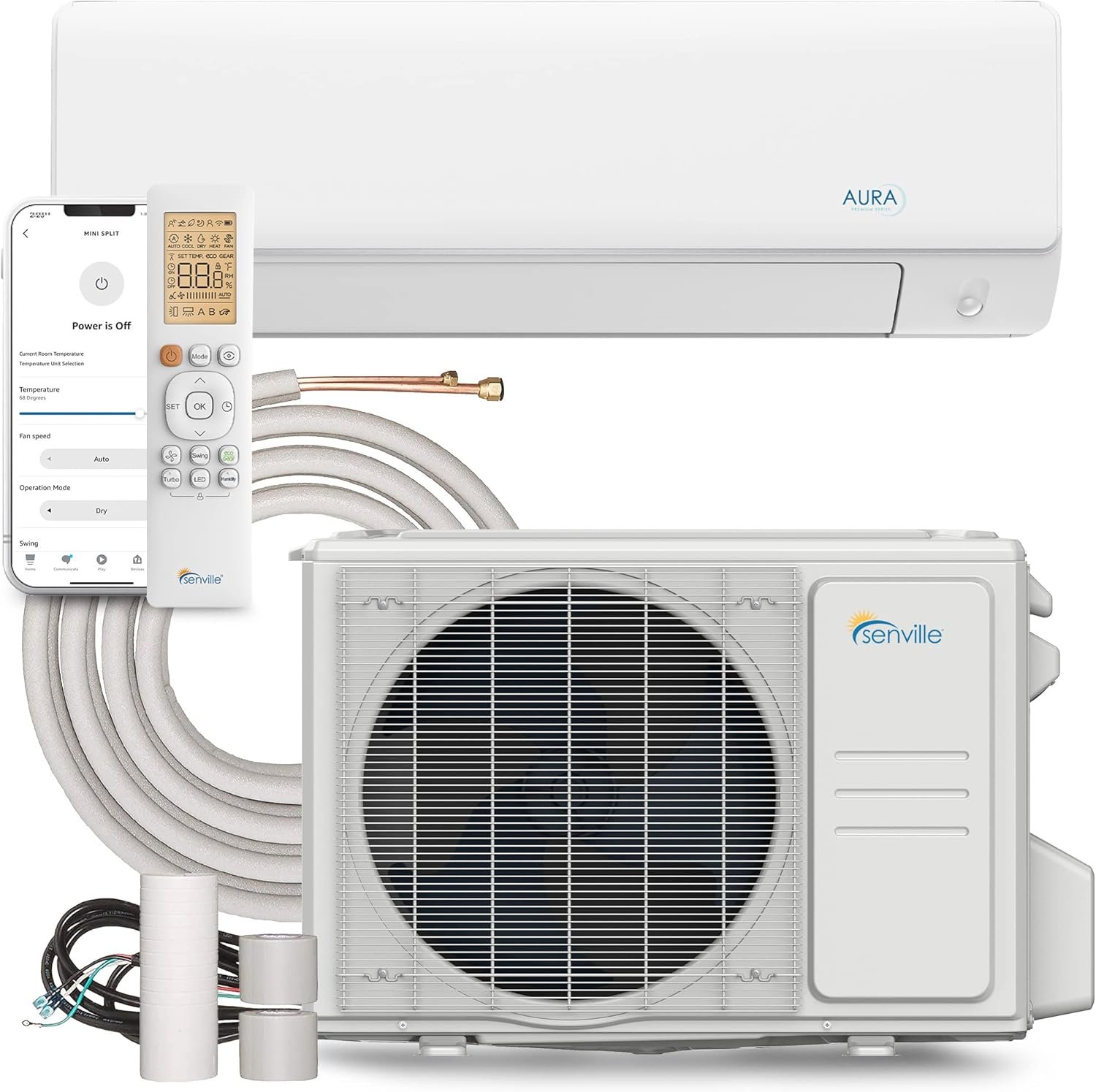 Senville AURA Series Mini Split Air Conditioner