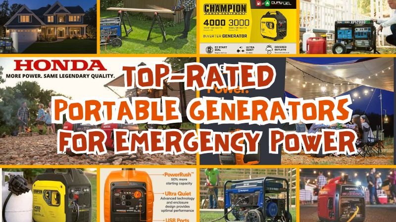 Top-Rated Portable Generators for Emergency Power