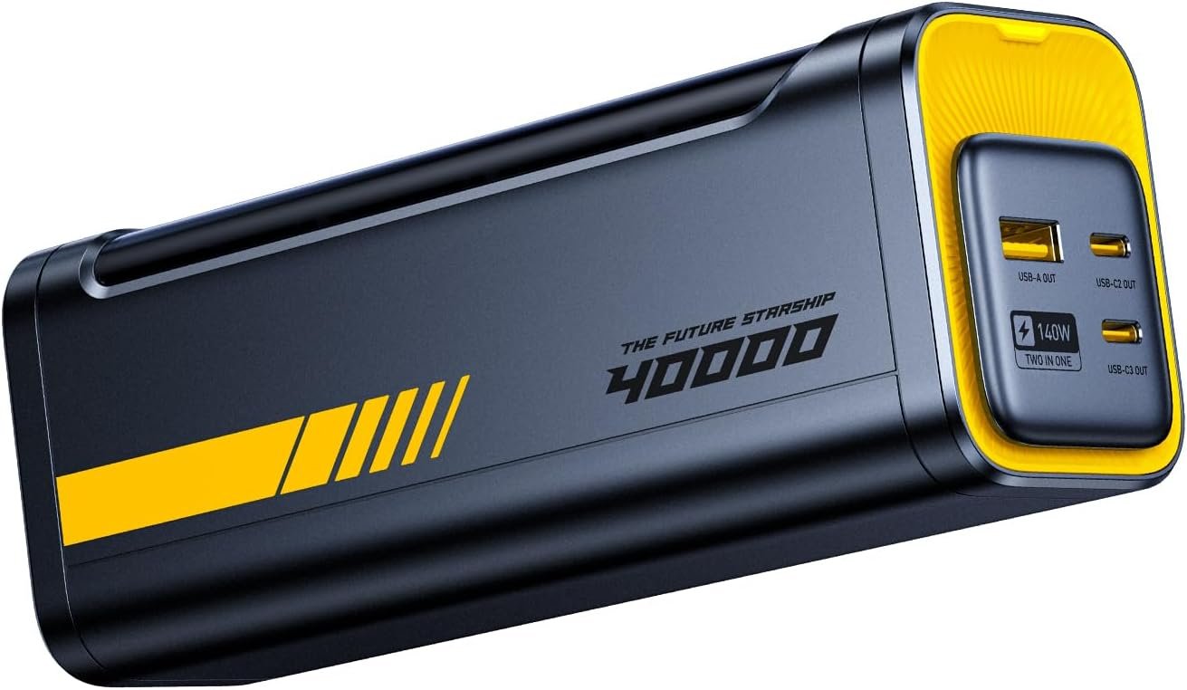 AOHI Power Bank 40000mAh 140W