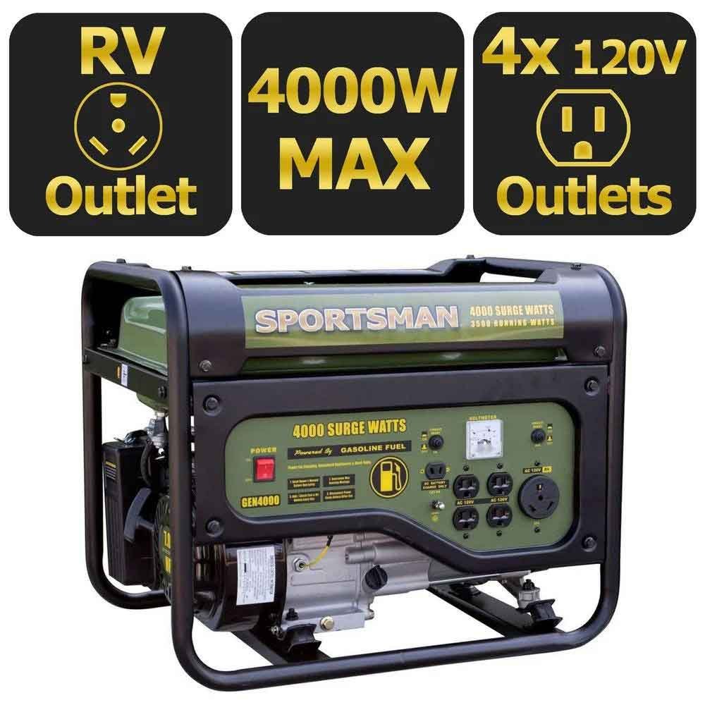 Sportsman-Gasoline-4000W-2 Sportsman Gasoline 4000W Portable Generator