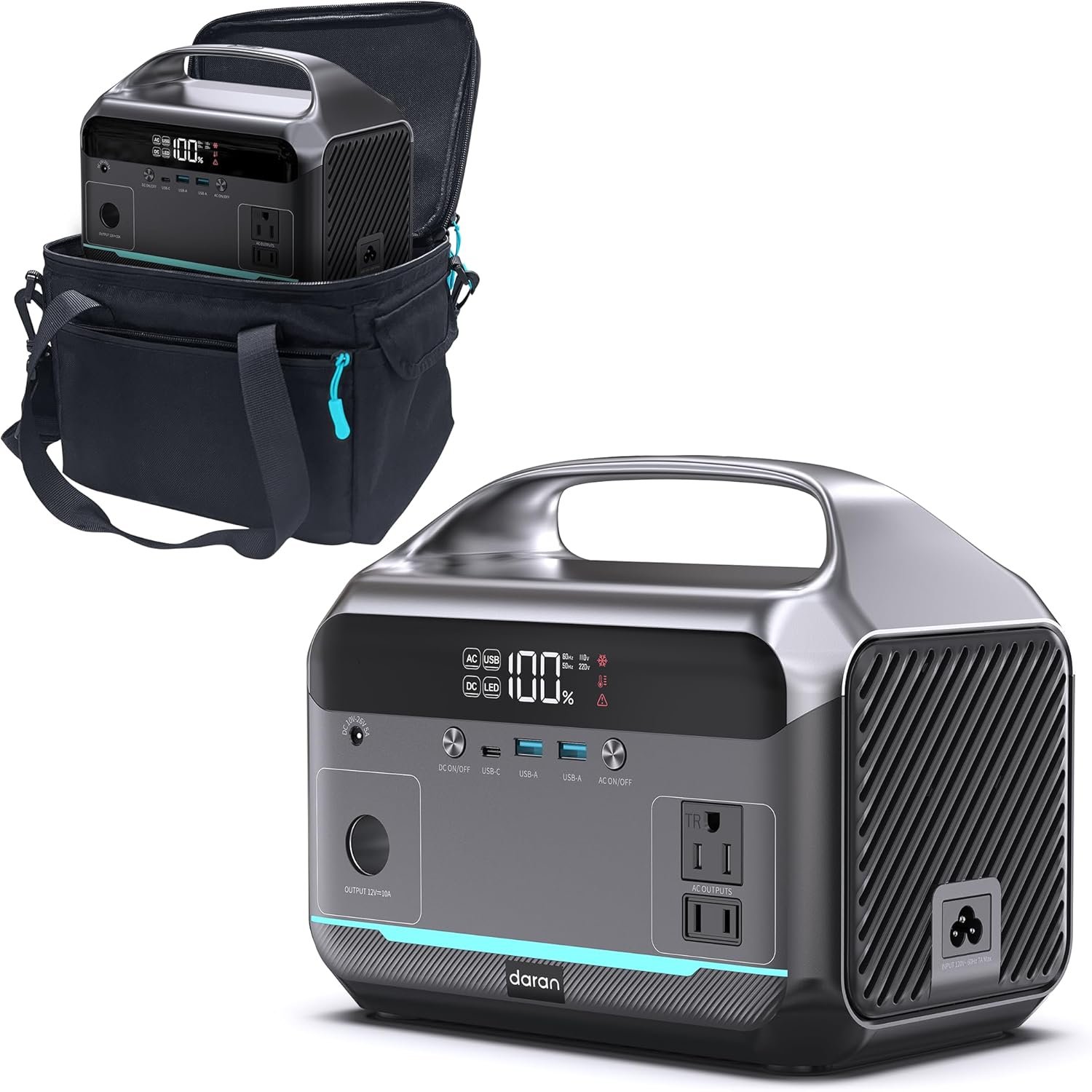 DARAN 288Wh LiFePO4 Battery Portable Power Station