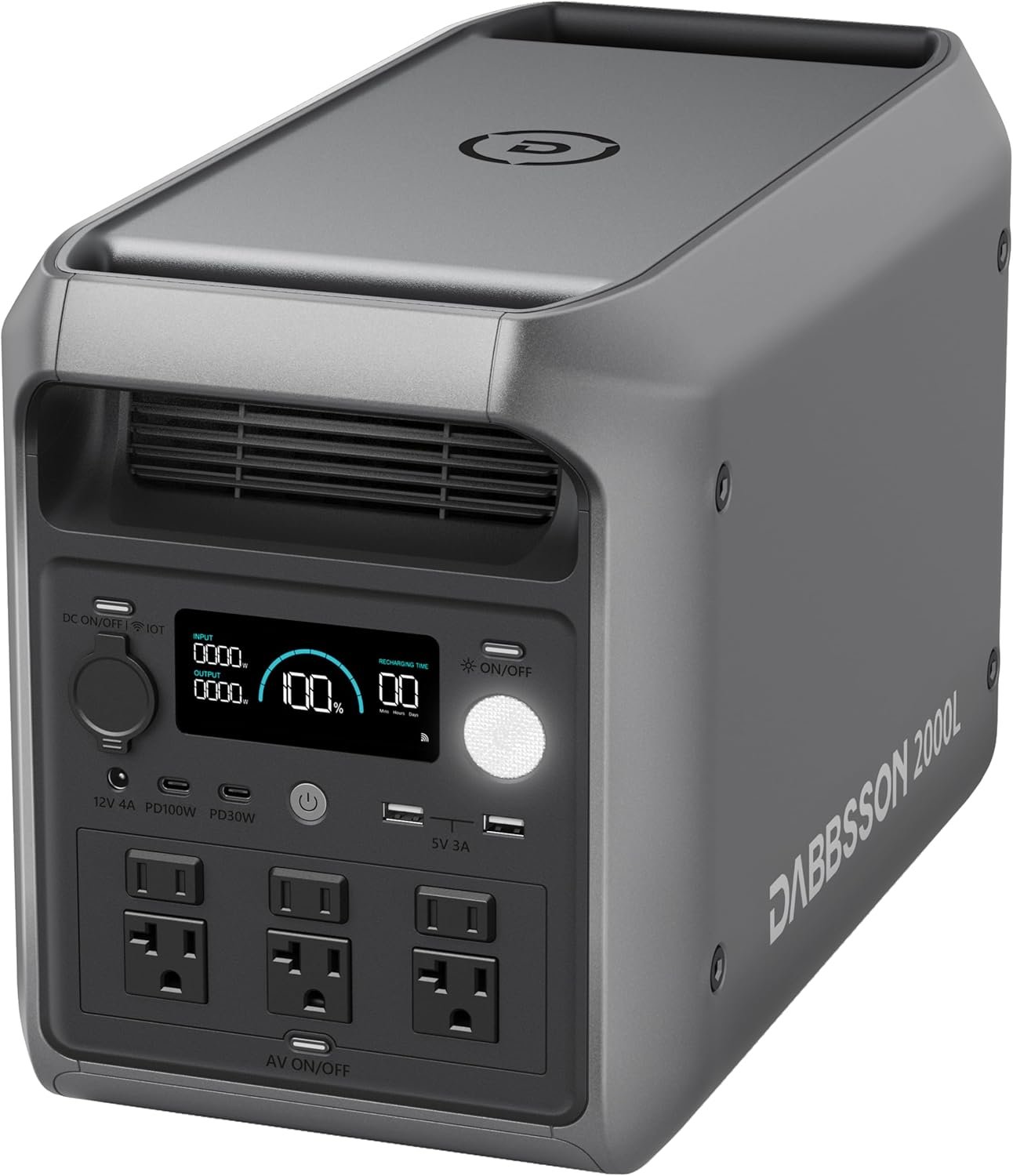 DABBSSON 2048Wh Solar Generator