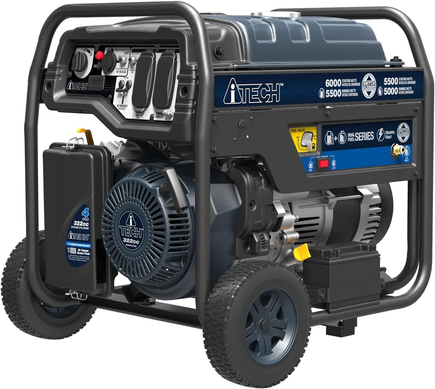 A-ITECH 6000W vs. WEN 6250W Portable Generator