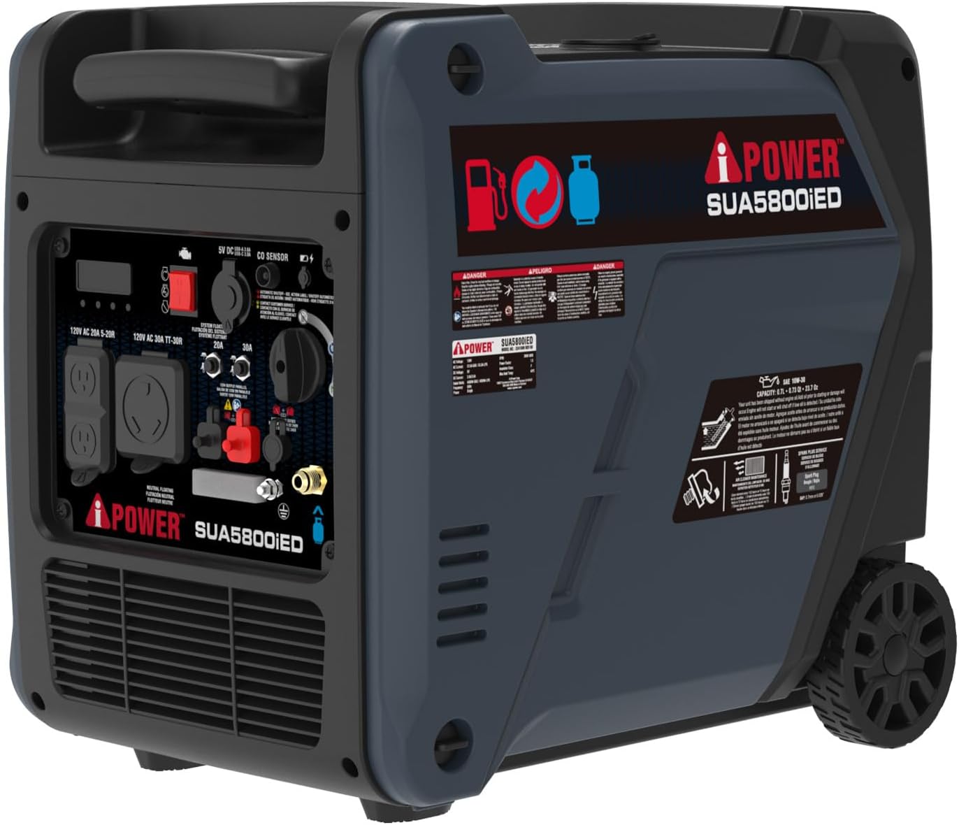 A-iPower 5800-Watt Dual Fuel