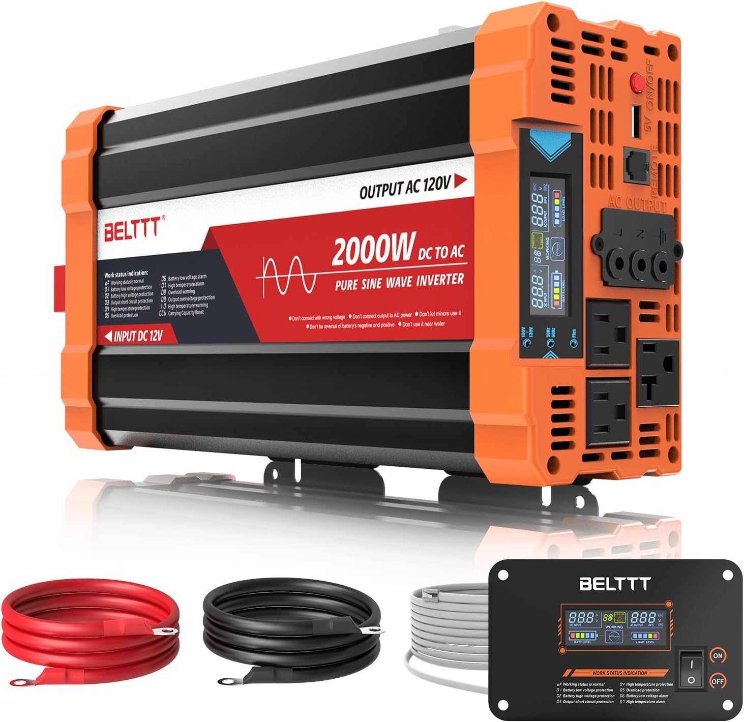 2000W Pure Sine Wave Inverter