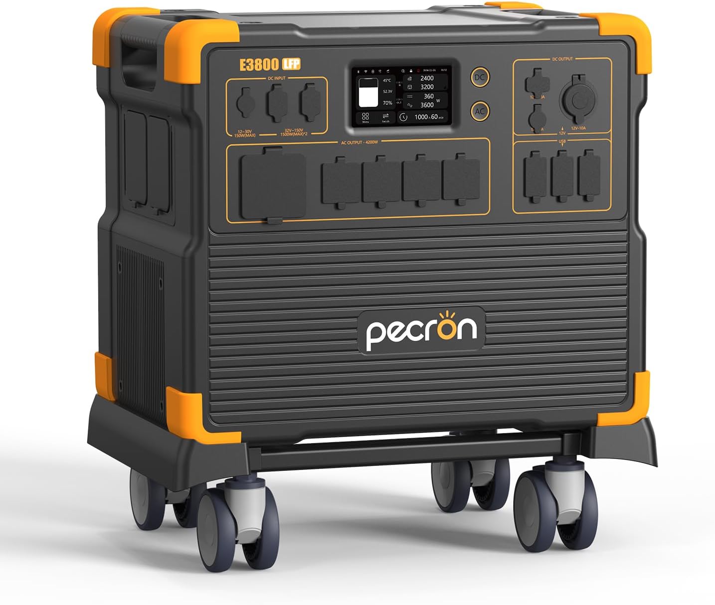 PECRON E3800 LFP Power Station, Portable 3840 Wh