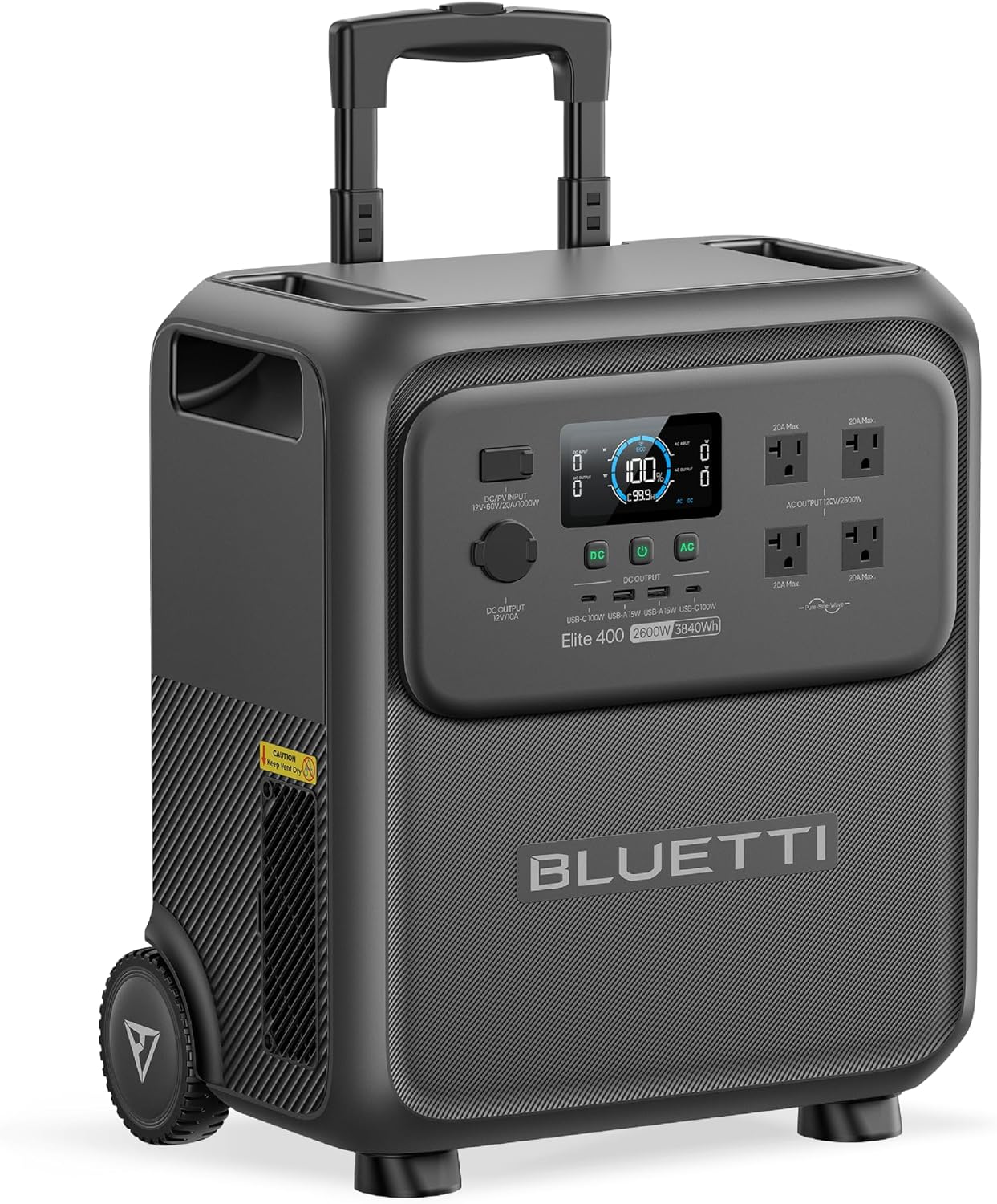 BLUETTI Elite 400 Power Station Portable 3840Wh